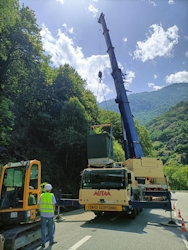 Levage poste SAS CASSAGNE Electricite et TP SAINT GAUDENS TARBES